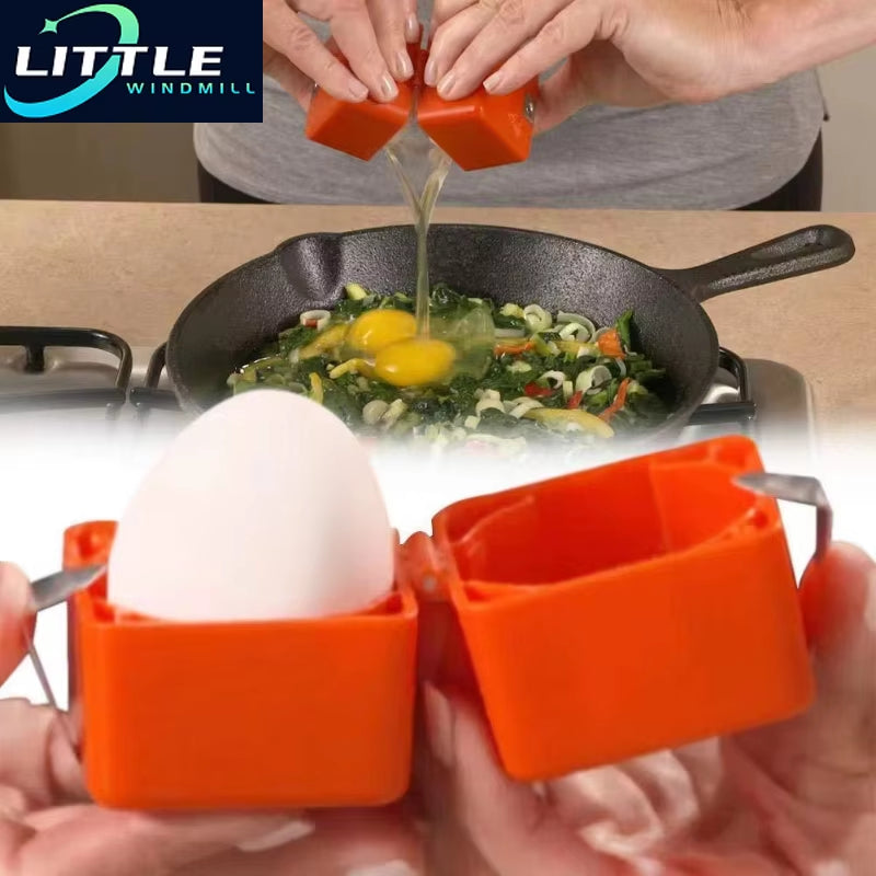 Portable Egg Opener Handheld Cracker Shell Cubes Cracking Cooking Baking Kitchen Tools Accessories