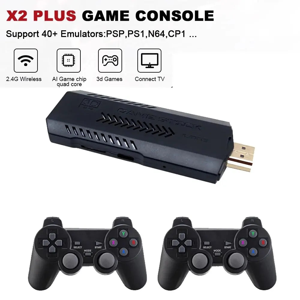 HD Retro Video Game Console + Wireless Controller