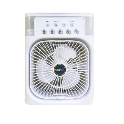 3 in 1 Fan Air Conditioner Household Small Air Cooler LED Night Light Portable Humidifier Air Adjustment Fan Office Home Fan New